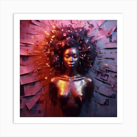 Afrofuturism 7 Art Print