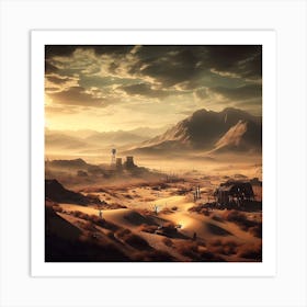 Wasteland Legacy Art Print