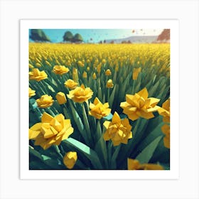 Daffodils Art Print