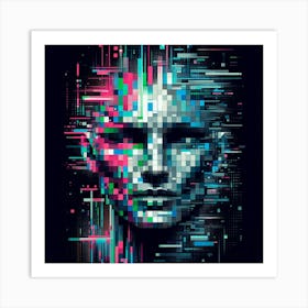 Cyborg Art Print