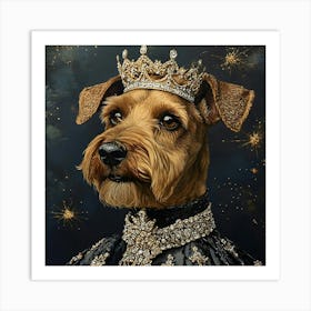 Regal Terrier 3 Art Print