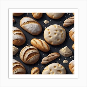 Breads And Pastries 5 Art Print