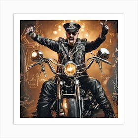 Rob Halford Judas Priest Poster