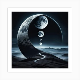 Yin Yang 5 Art Print