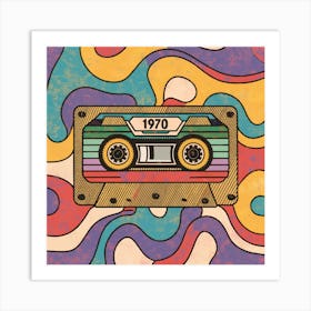 1970 Cassette Art Print