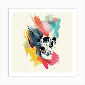 Skull Painting 33 Art Print