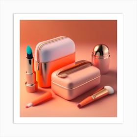 Cosmetics Art Print