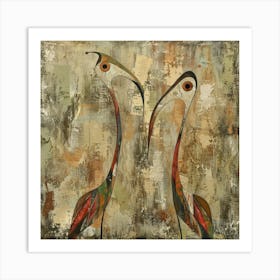 Two Birds 2 Art Print