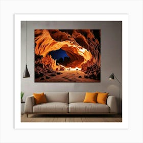 Cave Wall Art 2 Art Print