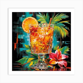 Hawaiian Cocktail 4 Art Print