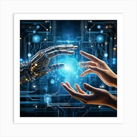 Artificial Intelligence 140 Art Print