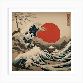 Japanese Modern Art 1 Art Print