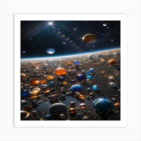 cristal space Art Print