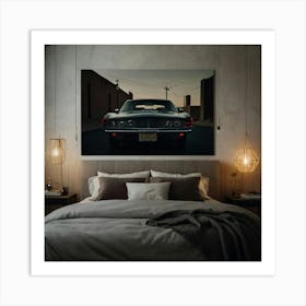 'Muscle Car' Art Print