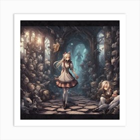 Alice In Wonderland Affiche