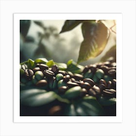 Coffee Beans 42 Art Print