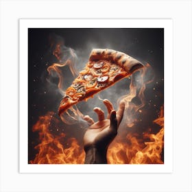 Pizza33 Art Print