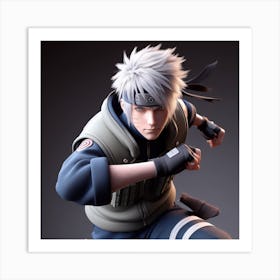 Kakashi Sensei 1 Art Print