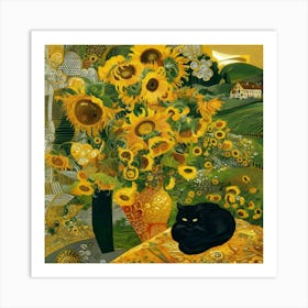 A Stunning Gustav Klimt Inspired Illustration Of A Bskslv3wrzwiii8iqb8ubq K8jl Opvstqb 4dca2qeig Art Print