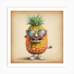 Pineapple 5 Art Print