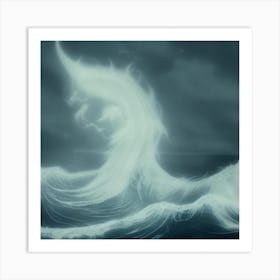 Wrath Of The Sea Art Print