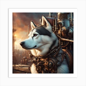 Husky  Art Print