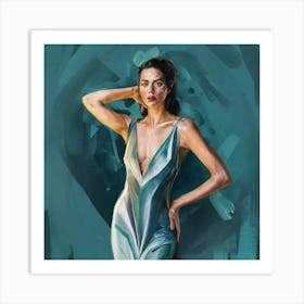 Mixed Media Pose Abstract Figurative Art Illustrat Wzurvnimrzgwcb905fdzhg Kwolah 5tz68oledwfl9aq Art Print