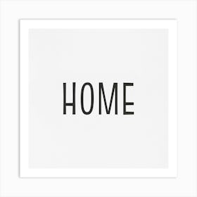 Home- 01 Art Print