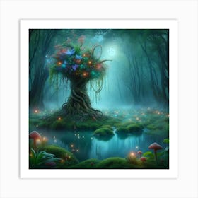 Fairy Forest 6 Art Print