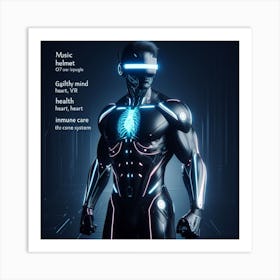 Cyborg 36 Art Print