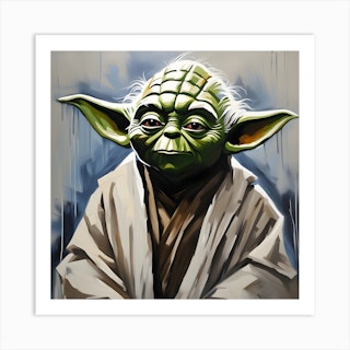 Tableau Star Wars Yoda Master