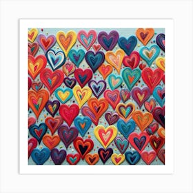 Heart Of Hearts Art Print