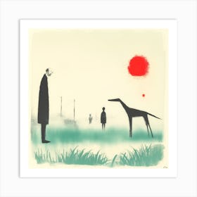 Dogs And Their People LXII Art Print