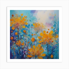 Forget-me-nots Art Print