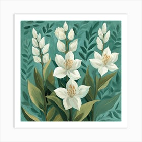 Lily Of The Valley Art 12 Art Print