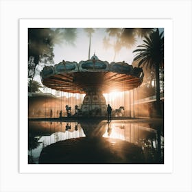 Carousel 2 Art Print