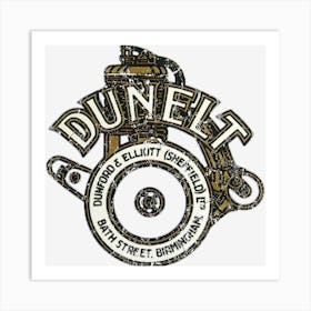 Dunelt Motorcycles Art Print