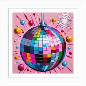 Disco Ball 7 Art Print