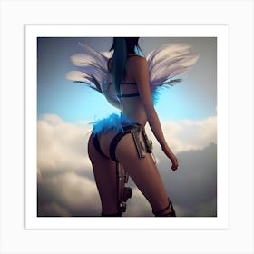 Angel Wings2 Art Print