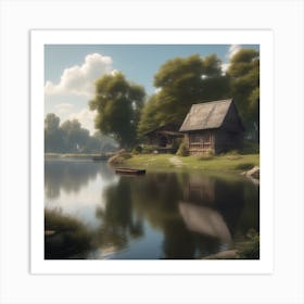 House In The Woods 11 Art Print