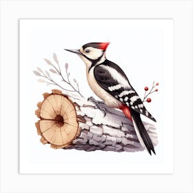 Woodpecker Art Print