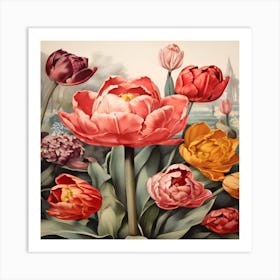 Tulips 17 Art Print