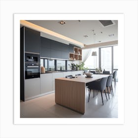 Modern Kitchen Design 4 Art Print