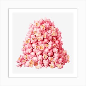 Pink Popcorn 9 Art Print