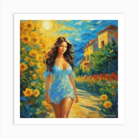 Sunflowers tk Art Print