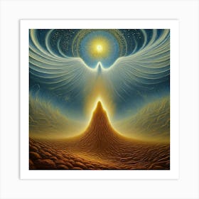 Angel Of The Sun Art Print