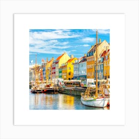 Copenhagen.art. Art Print