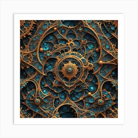 Clockwork Art Print