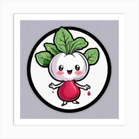 Radish 5 Art Print