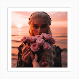 Game Of Thrones Roses Art Print